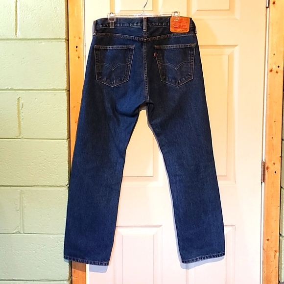 Men's authentic Levi Strauss 505 jeans size 33/30 - Picture 1 of 6